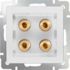 Розетка Werkel W1185001/ Акустическая розетка (белый)