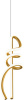 Подвесной светильник Clef MD24083012-1A gold