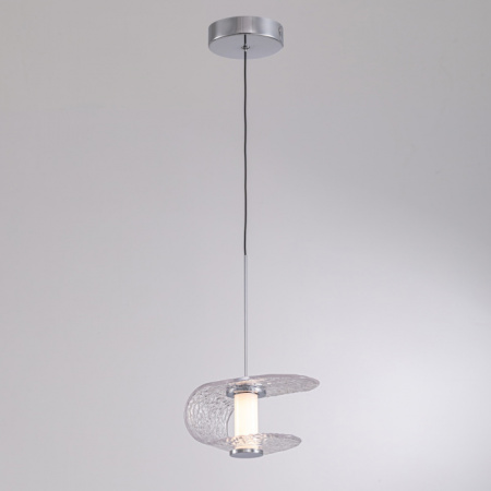 Светильник подвесной Delight Collection MD24020901 MD24020901-1A chrome/clear