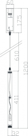 Подвесной светильник Freya FR5168PL-L3G