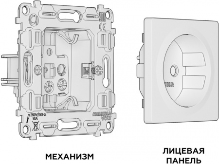 Розетка QUANT MA367010