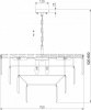 Подвесная люстра Eurosvet Elegante 10130/10 хром/прозрачный хрусталь Strotskis