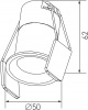 Встраиваемый светильник SWG DesignLed HIDDEN DL-A004-7-WH-NW