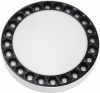 Потолочный светильник Mercury 5552-24W-D165-3/4K-WH+BK