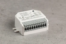 Fly-Fi Диммер/Контроллер V5-SP - 5CH*2A 12–24В DC, Push-DIM, CV, пластик, гарантия 5 лет FF-D-V5-SP