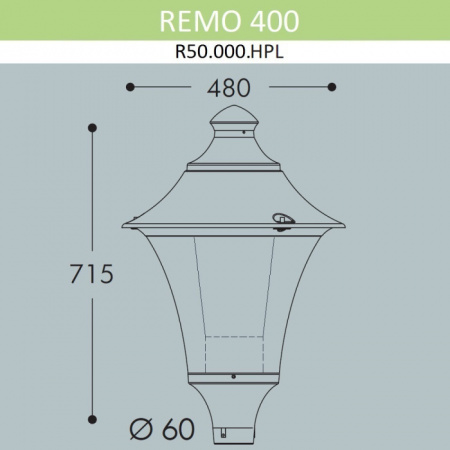Плафон Remo R50.000.000.LXH27