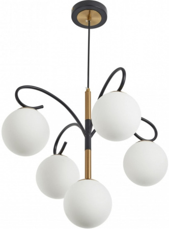 Подвесная люстра Arte Milano Neapol73808 273808/4+1 BK/GD
