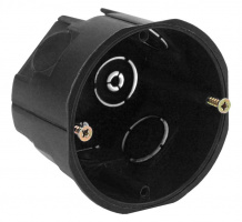 Коробка монтажная KUT-68-45-black