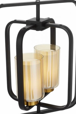 Подвесной светильник LUMINA DECO Indivia LDP 1238-2 BK+MD