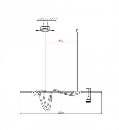 Светильник подвесной KINK Light Кайли 08039K-120A,19