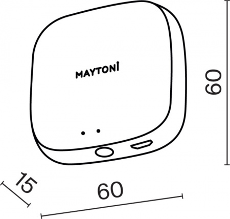 Модуль Smart control MD-TRA034-W
