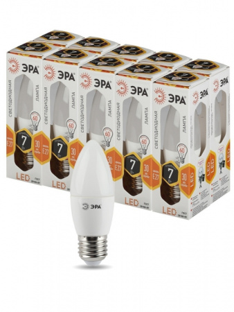Лампочка светодиодная LED B35-7W-827-E27