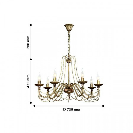 Подвесная люстра F-Promo Chateau 2163-7P
