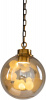 Светильник подвесной Delight Collection Soap KG1148P brass/amber