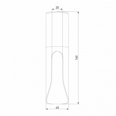 Накладной светильник Elektrostandard Apex a068290