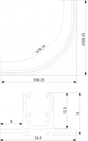 Шинопровод Mini Magnetic 85220/00