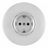 Розетка SET08-1 SET08-1-40-1 silver