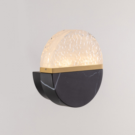Бра MD25030008 MB25030008-1A brass/black