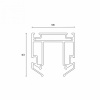 Профиль-держатель Hesby Lighting ElDeko 0072