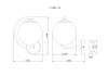 Бра Circle V11803-1W
