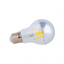 Лампочка светодиодная SKY LED-A60-4W/4000K/E27/CL MIRROR/CHROME PLS02WH