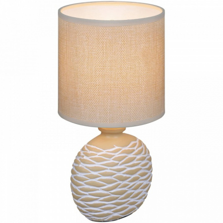 Настольная лампа декоративная Reluce  98231-0.7-01 BEIGE