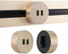 Трековая розетка Arte Milano Am-track-sockets 380011TS/USBx2 Gold