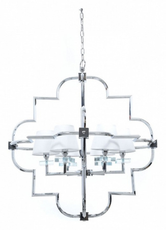 Подвесная люстра LUMINA DECO Baltimore LDP 8020-6 CHR+WT