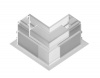 Соеденитель угловой Track System GL3352-9.5
