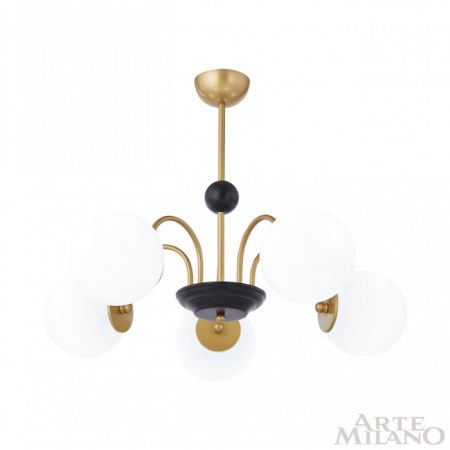 Потолочная люстра Arte Milano Napoli 312066/D700/5 BS/BK