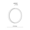 Настенно-потолочный светильник Woodi 7603/CLN