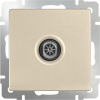 Розетка Werkel W1183011/ ТВ-розетка оконечная (шампань)