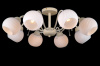 Потолочная люстра Natali Kovaltseva 75146 75146/8C BEIGE GOLD