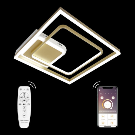 Потолочная люстра с пультом Natali Kovaltseva LED Lamps LED LAMPS 81309