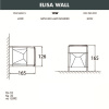 Уличный настенный светильник Fumagalli Elisa DS2.560.000.AXD1L