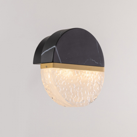 Бра MD25030008 MB25030008-1A brass/black