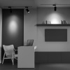 Трековый светильник Maytoni Vuoro Unity TR003-1-36W3K-M-B