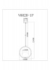 Подвесной светильник Barocco V11577-1P