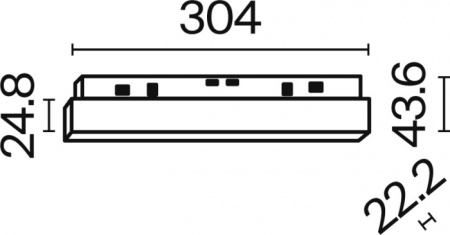 Трековый светильник Basis TR030-2-12W3K-B