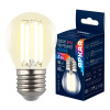 Лампочка светодиодная Яркая A++ LED-G45-4W/3000K/E27/CL GLY01TR