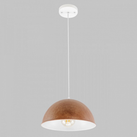 Подвесной светильник Imex MD.5660 MD.5660-1-P-WT+WOOD