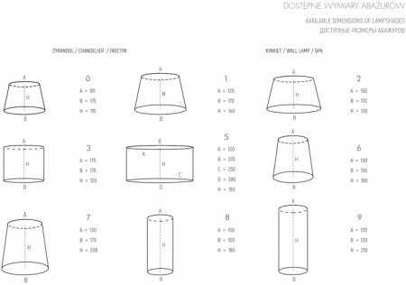 Торшер ADRIA ADR-LS-1(ZM/A)