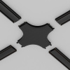 Коннектор Accessories for tracks Radity TRA084CX-11B