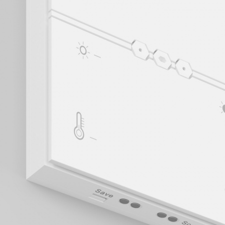 Панель управления роторная Lighting control DRC034-8-W