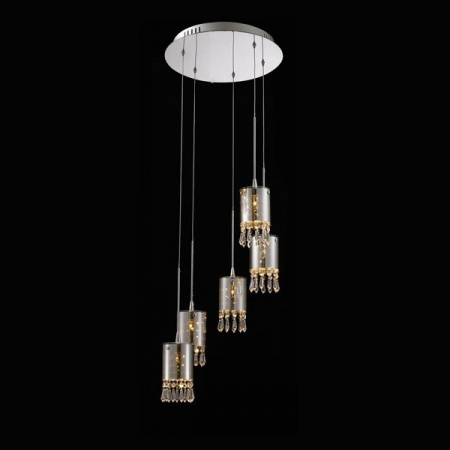 Светильник подвесной Delight Collection Crystal Tube MD2544/5R