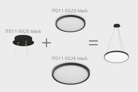 Подвесная основа для светильника IT011-5025 black
