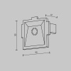 Заглушка Accessories for tracks Radity TRA084EC-12W