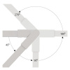 Коннектор поворотный Rapid-Accessories A613833R