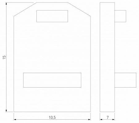 Заглушка для трека Elektrostandard Mini Magnetic a065634