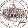 Подвесная люстра Foucaults Orb Crystal LOFT1897/15